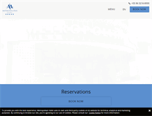 Tablet Screenshot of metropolitanhotel.com.br
